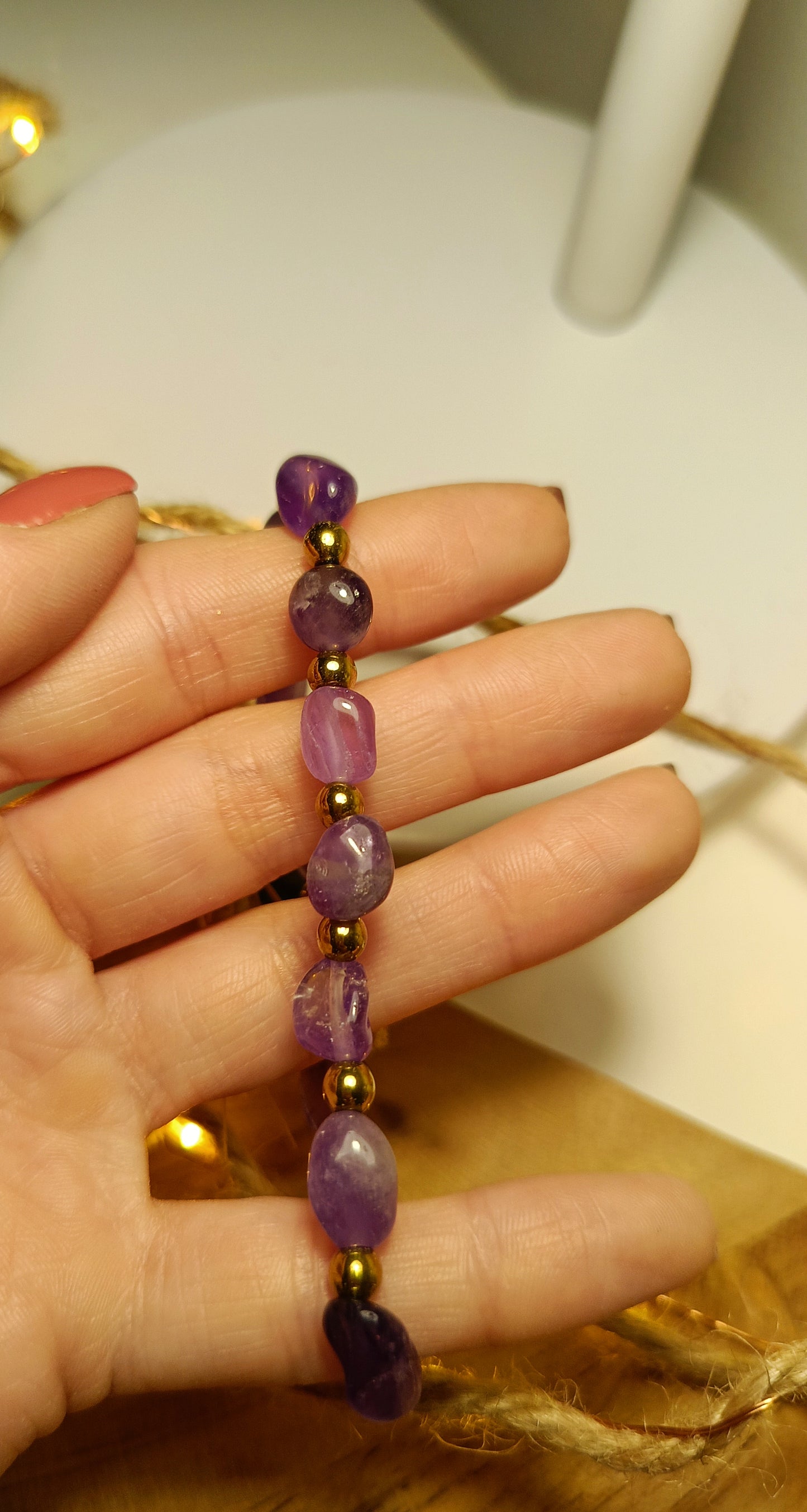 💜 Fioletowo-złoty spokój ✨