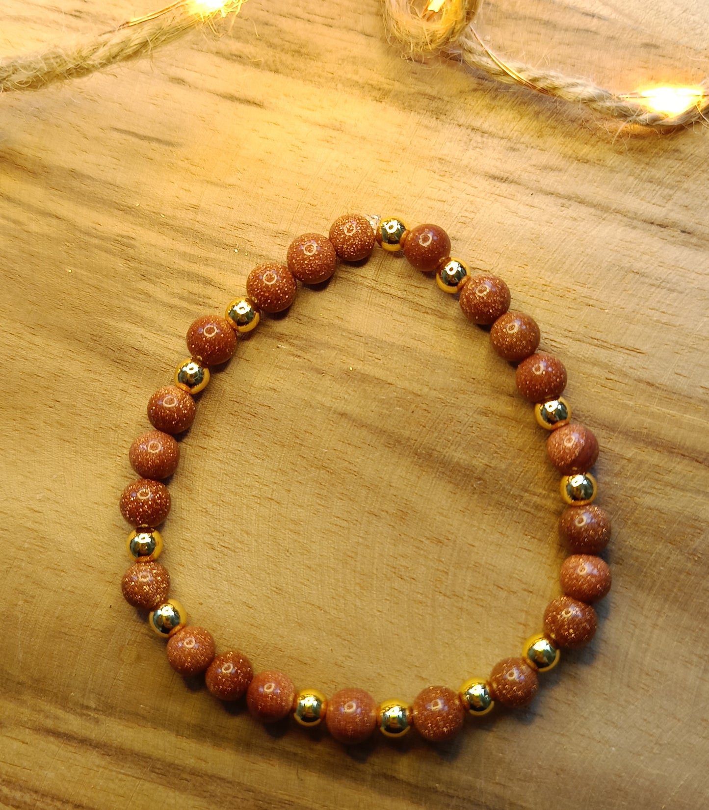 💛Bransoletka Piasek Pustyni i Hematyt 🏜️