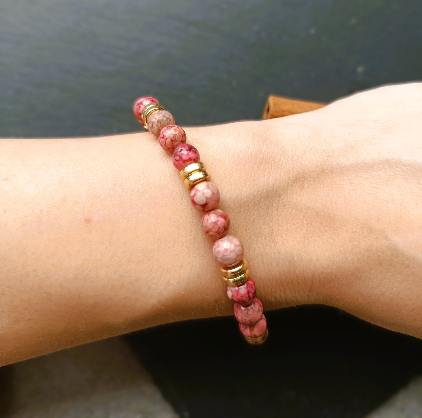 ❤️ Bransoletka „Czerwona Moc Natury” – maifanit