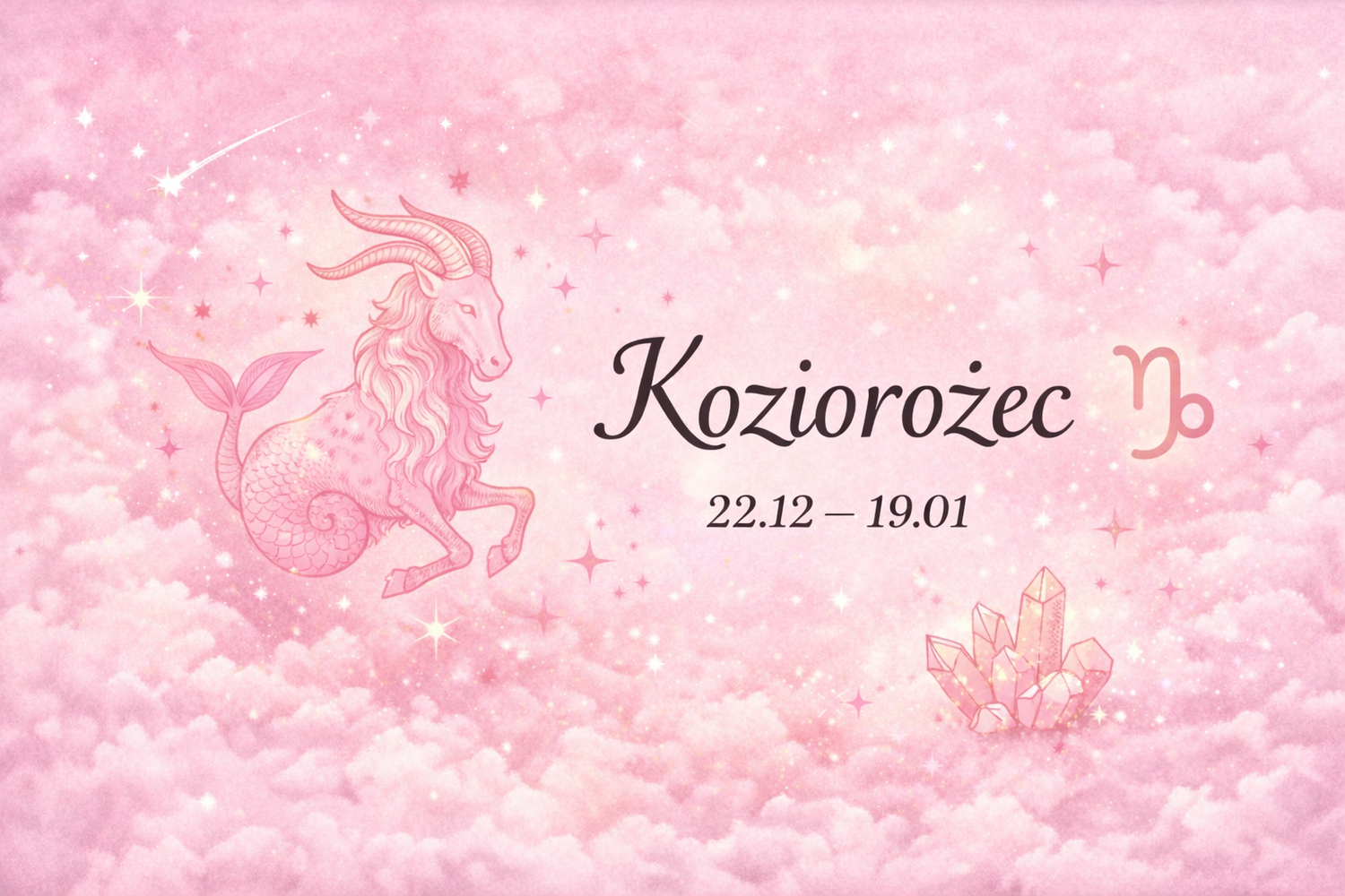 ♑  Koziorożec (22.12 – 19.01)♑