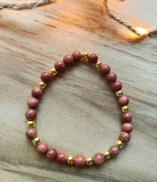 💛Bransoletka Piasek Pustyni i Hematyt 🏜️