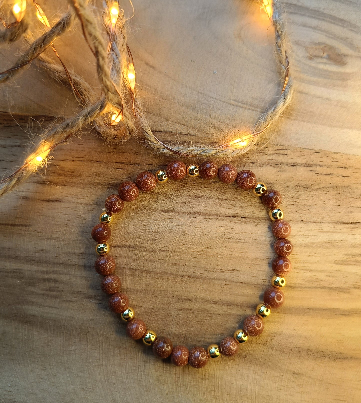 💛Bransoletka Piasek Pustyni i Hematyt 🏜️