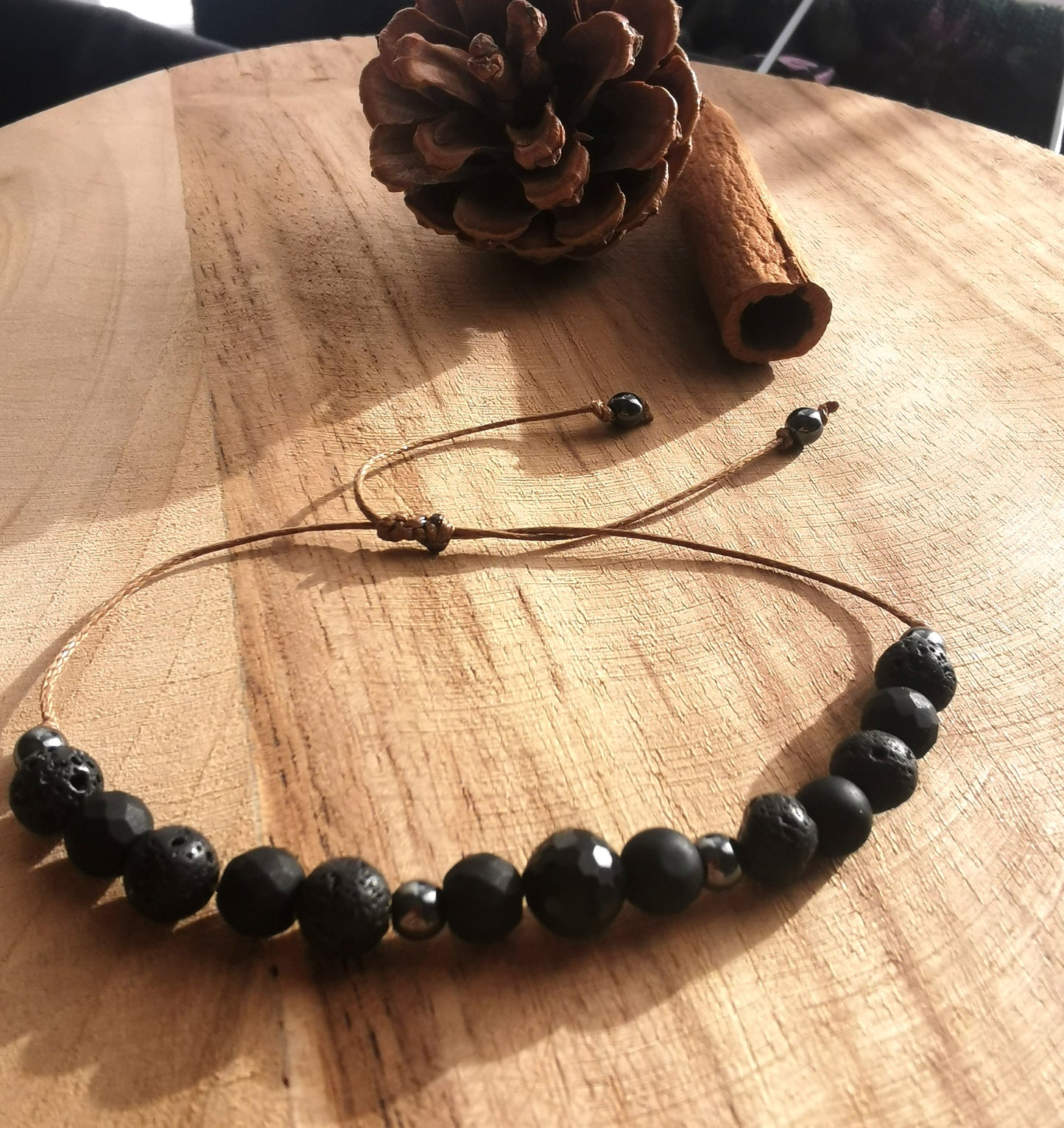 ✨ Męska bransoletka na sznurku  - Siła. Ochrona. Spokój 💫