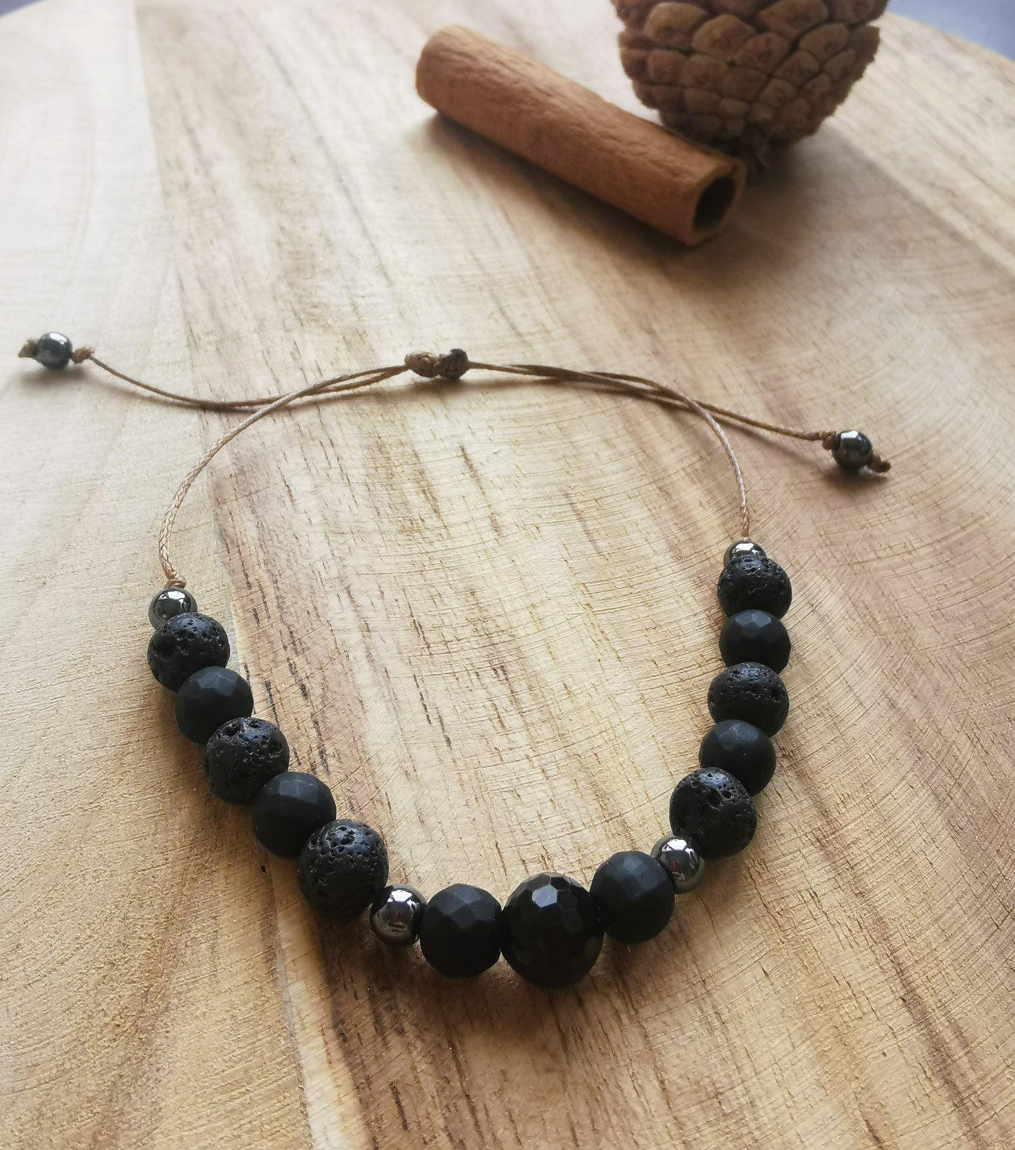 ✨ Męska bransoletka na sznurku  - Siła. Ochrona. Spokój 💫