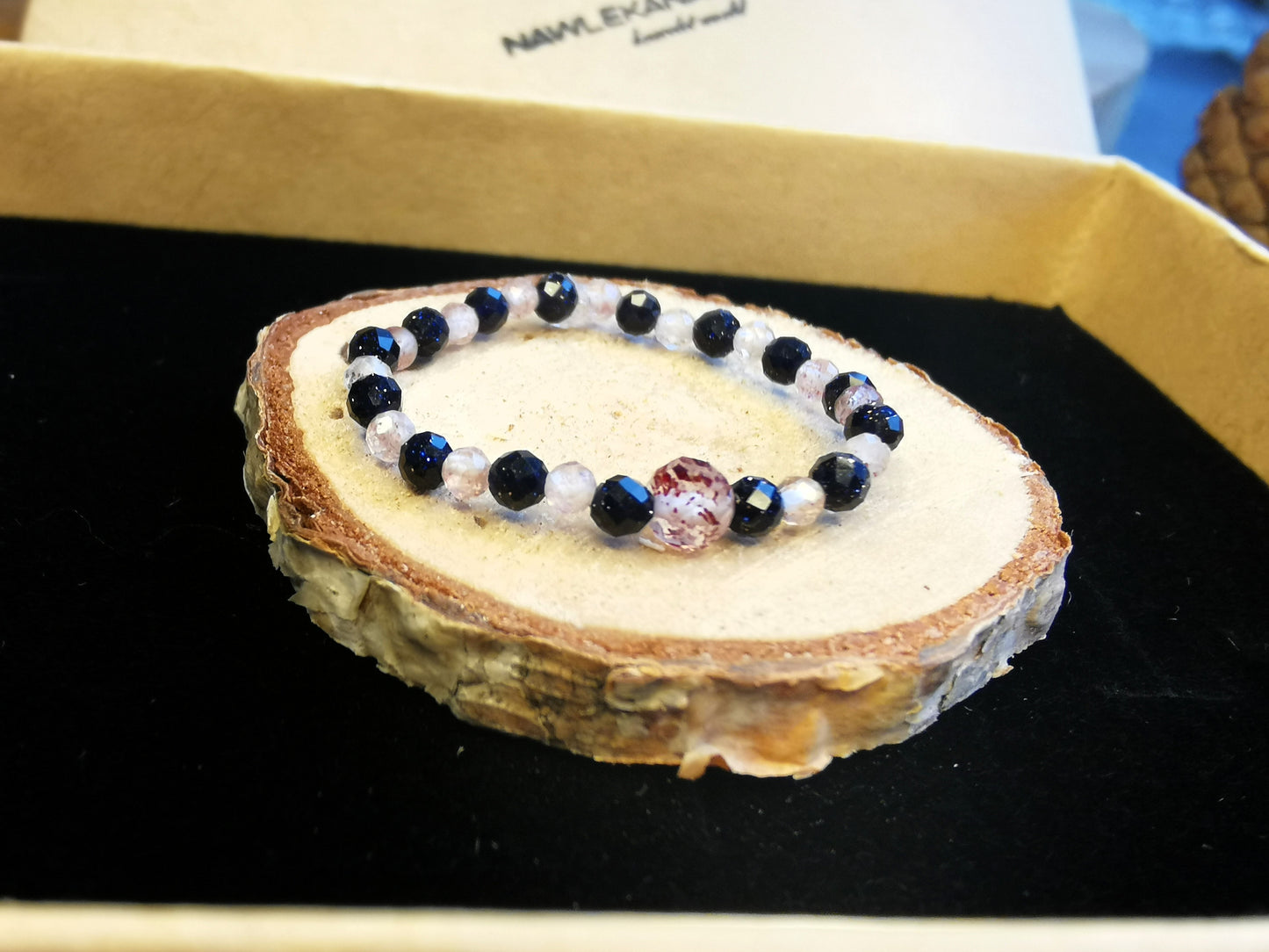 Pierścionek „Nocny Kryształ” – Noc Kairu • Kryształ Górski