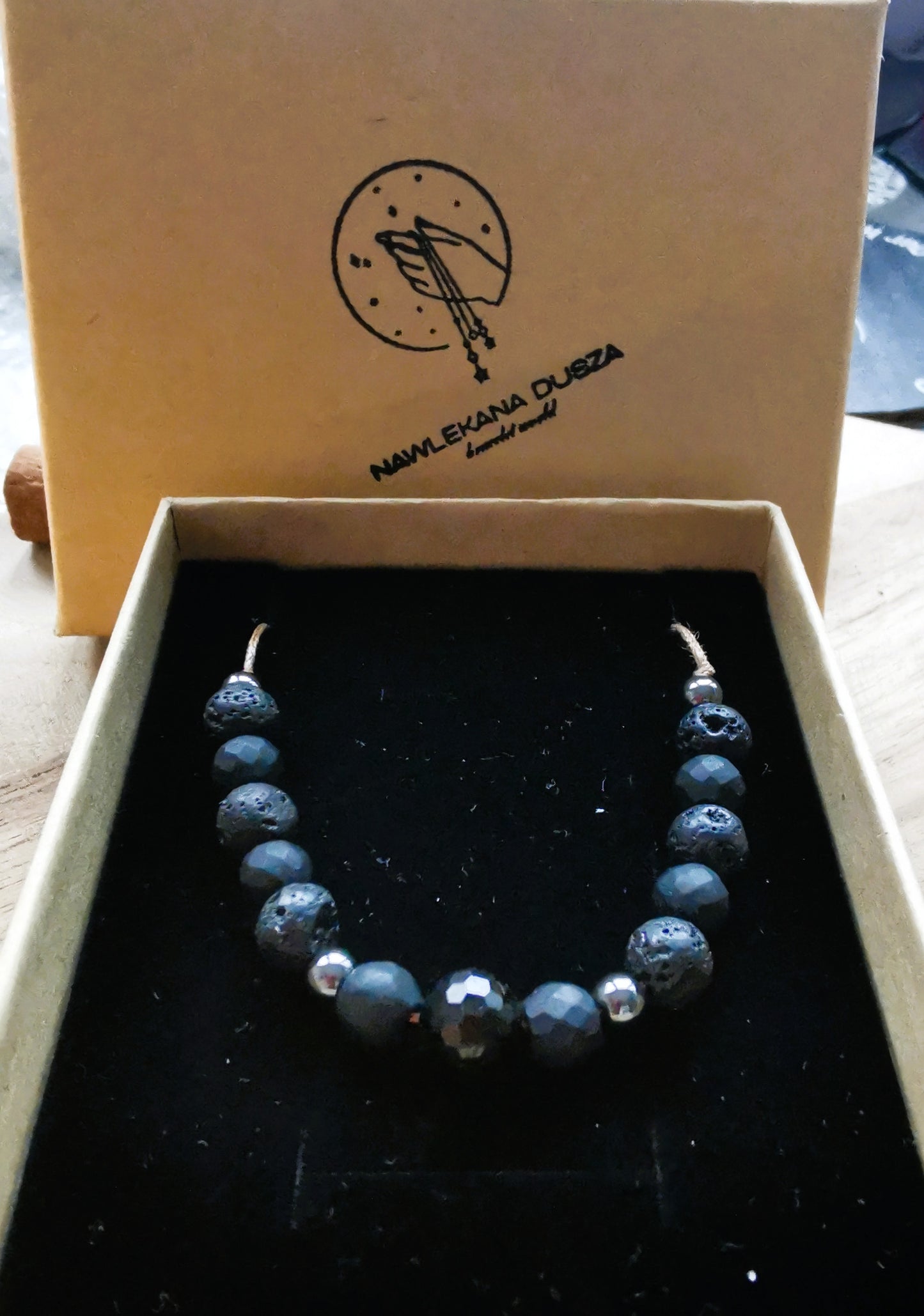 ✨ Męska bransoletka na sznurku  - Siła. Ochrona. Spokój 💫