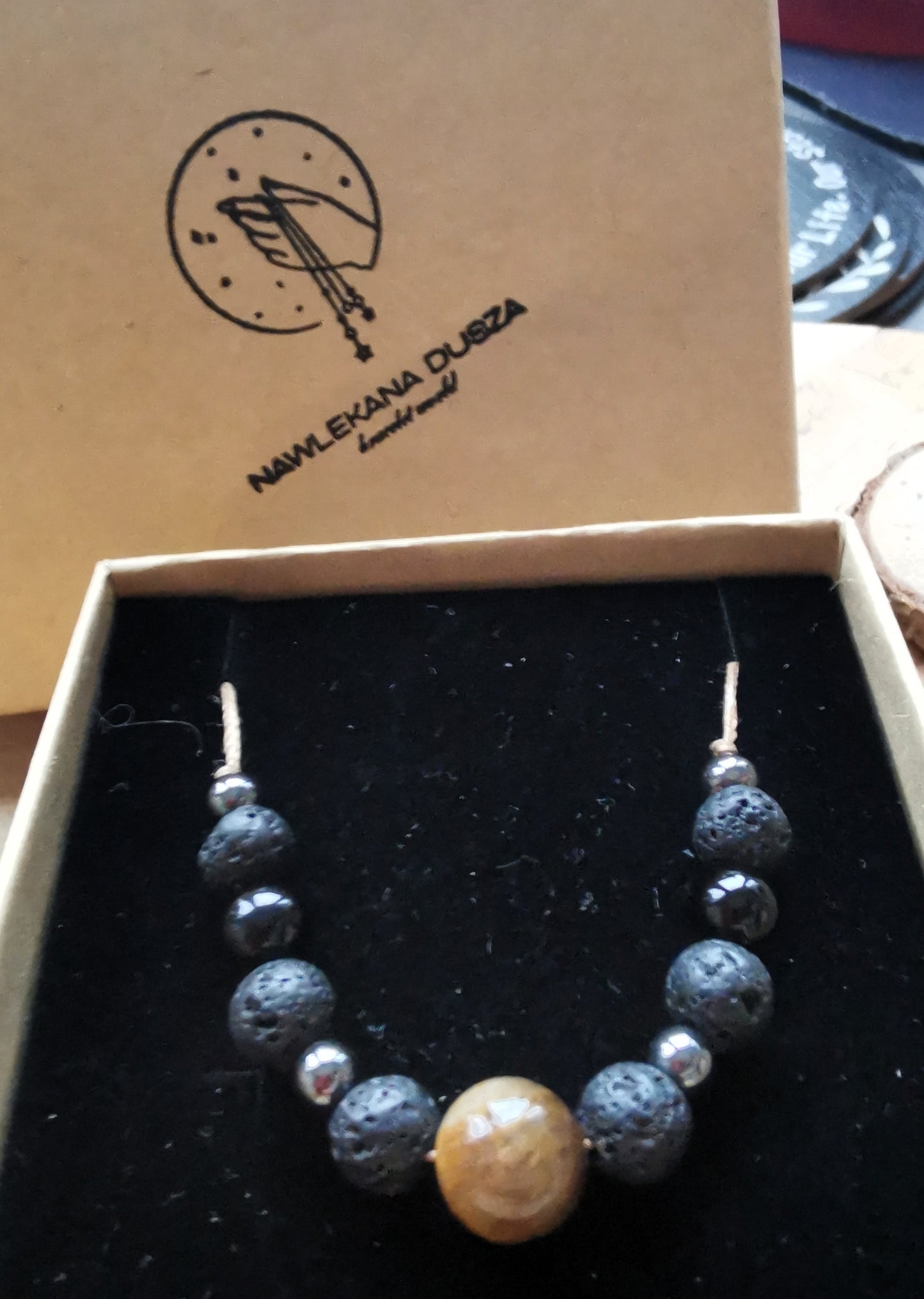 🐅 Męska bransoletka - Siła. Odwaga. Ochrona na sznurku ✨