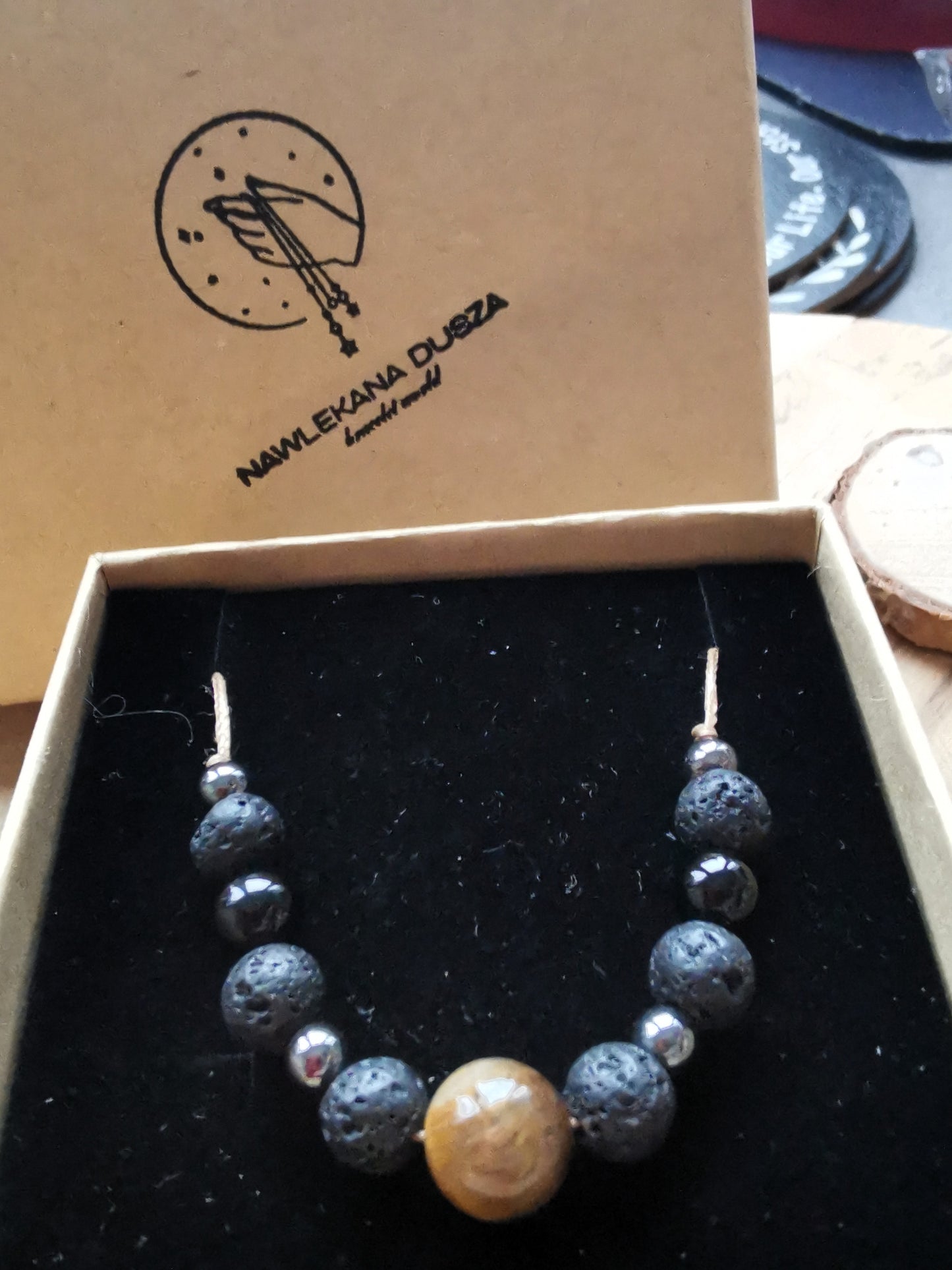 🐅 Męska bransoletka - Siła. Odwaga. Ochrona na sznurku ✨