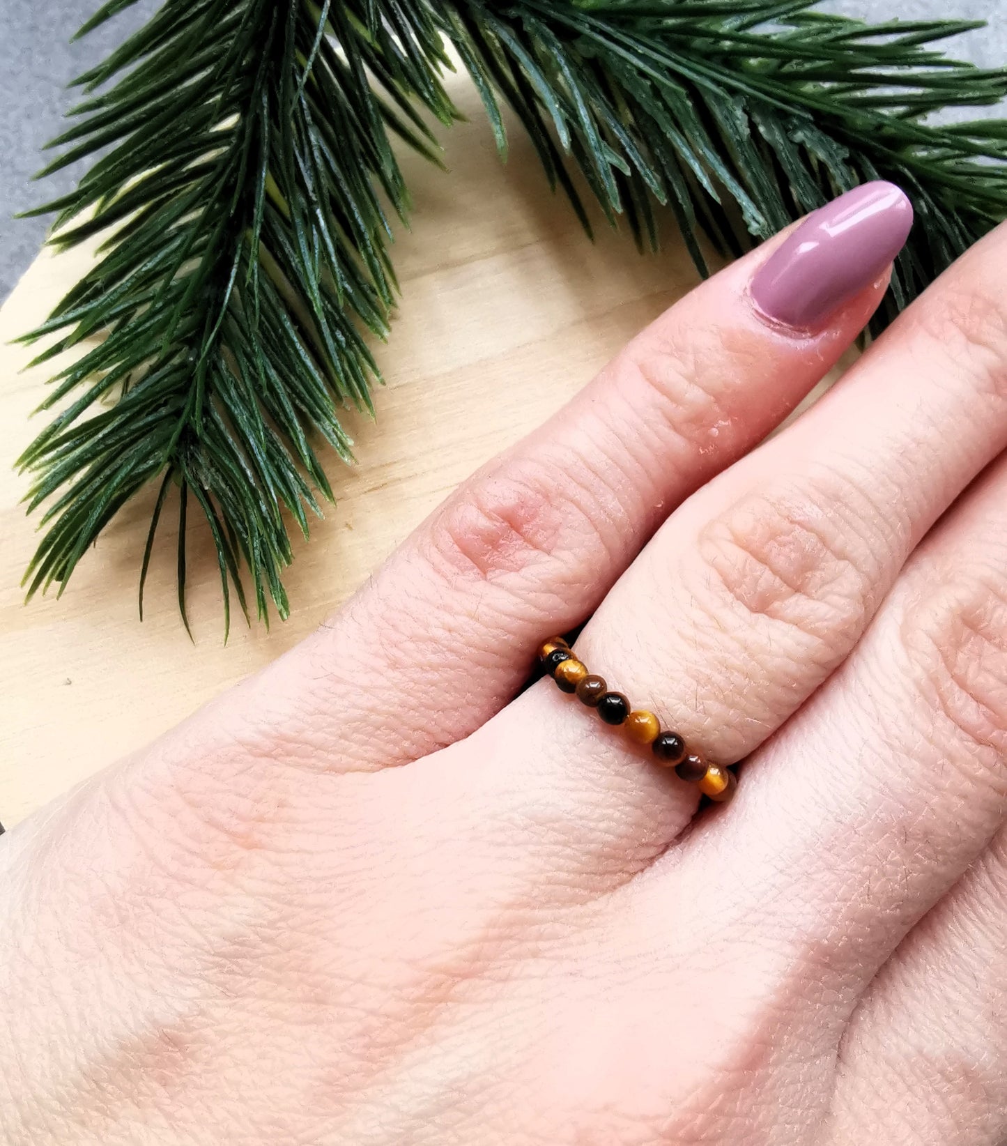 Pierścionek „Siła Tygrysa” – Oko Tygrysa