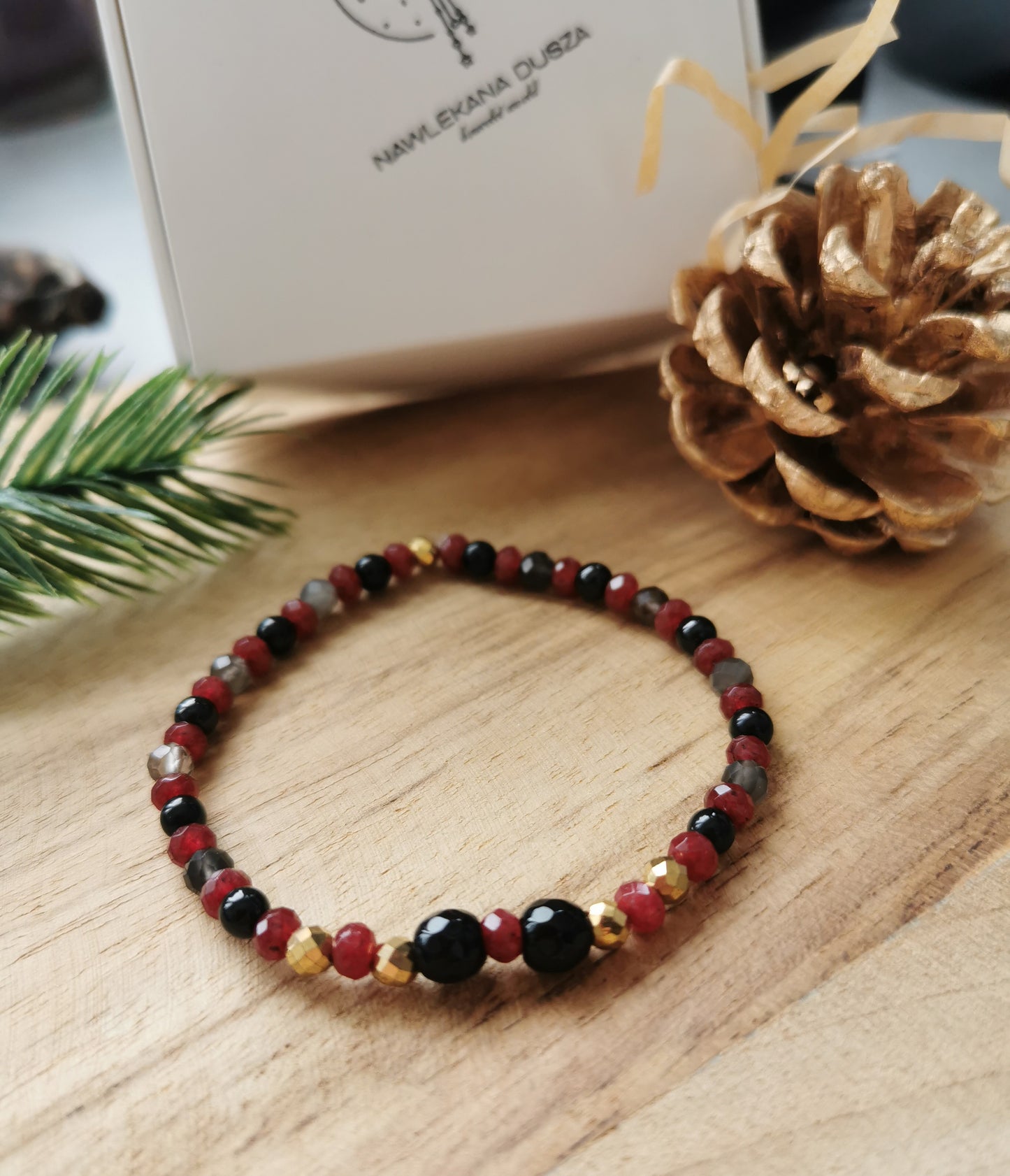 ♑ Bransoletka damska na lince jubilerskiej  – Koziorożec ♑