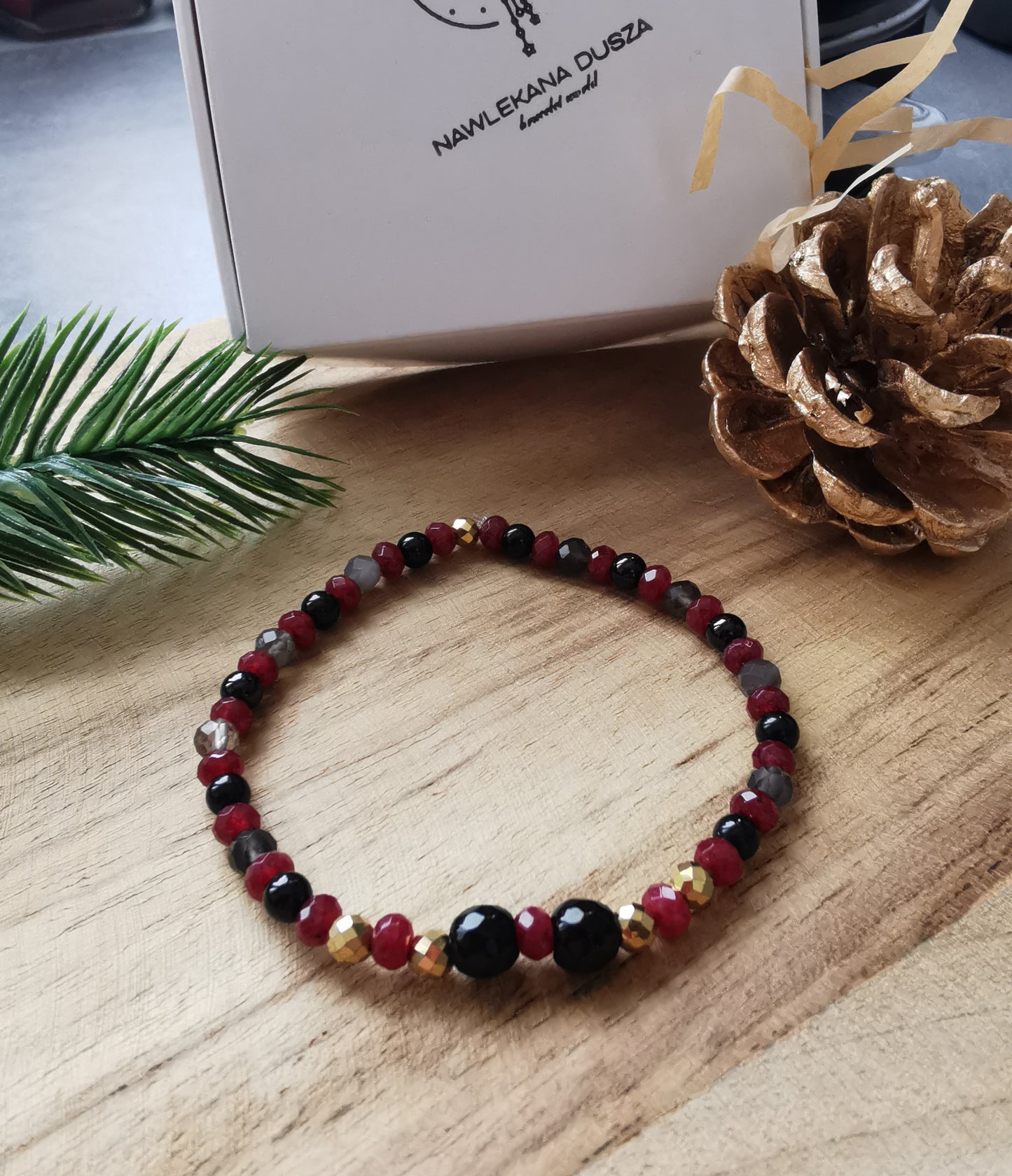 ♑ Bransoletka damska na lince jubilerskiej  – Koziorożec ♑